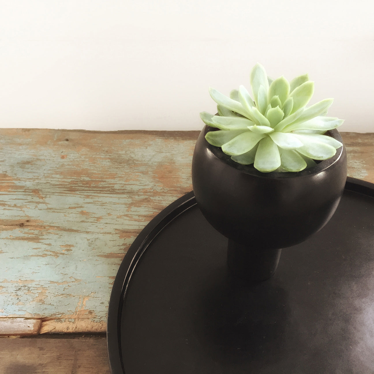 M+A NYC Orb Planter Small - Soapstone