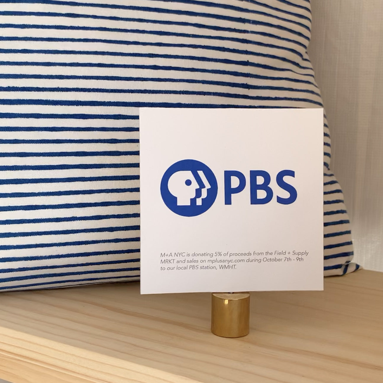 Donating 5% of Proceeds Again to PBS...