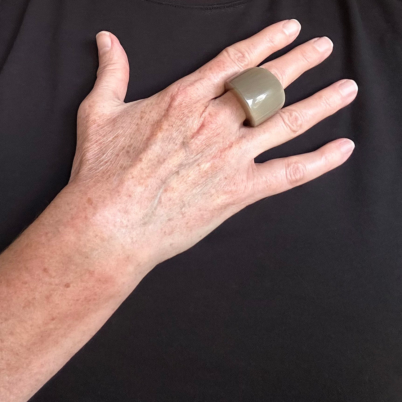 Horn Cocktail Ring