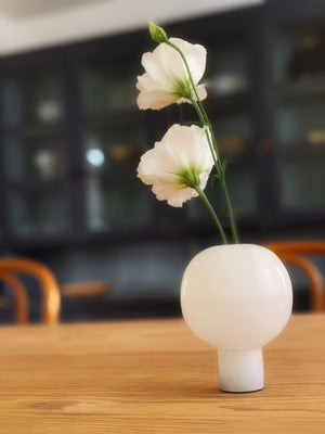 Chalice Bud Vase Alabaster - M+A NYC 
