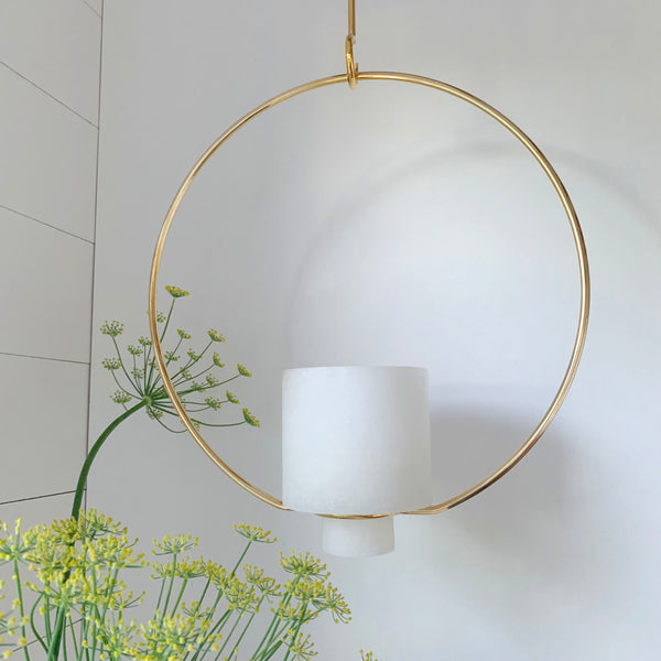 hanging ring planter Hanging Planter/Lantern with Hook Medium