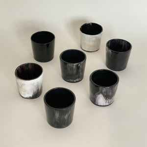 M+A NYC Horn Votive Holders - Grouping of the color "Black" 