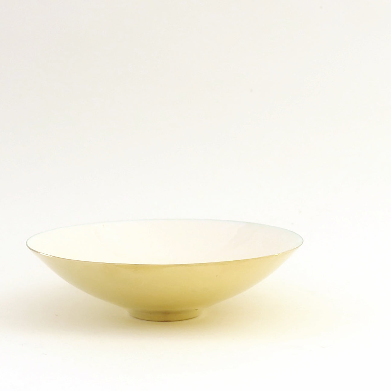 M+A NYC Enamel and Brass Plated Bowl - Kora