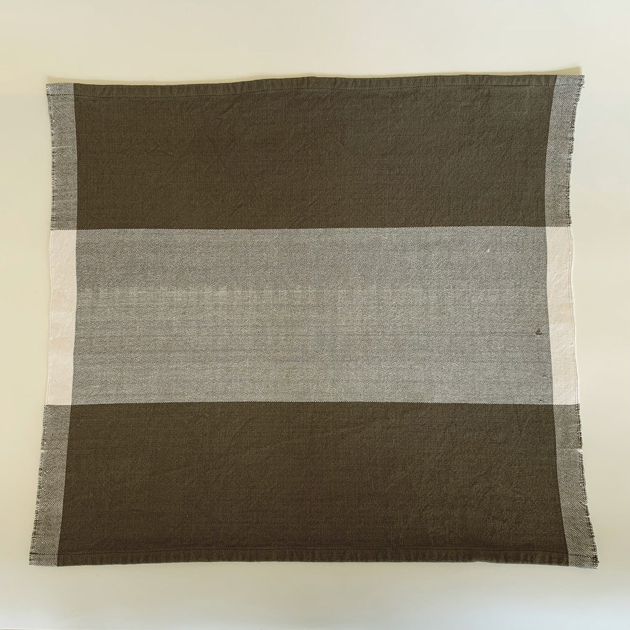 Image of M+A NYC Colorblock Napkin in Mineral/Kora.