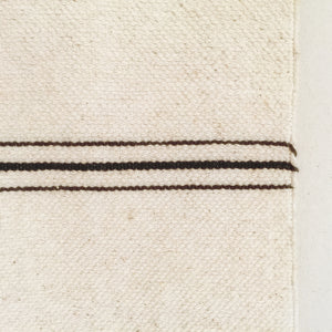M+A NYC Offset Stripe Hand Loomed Throw