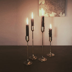 M+A NYC Solid Brass Taper Stands